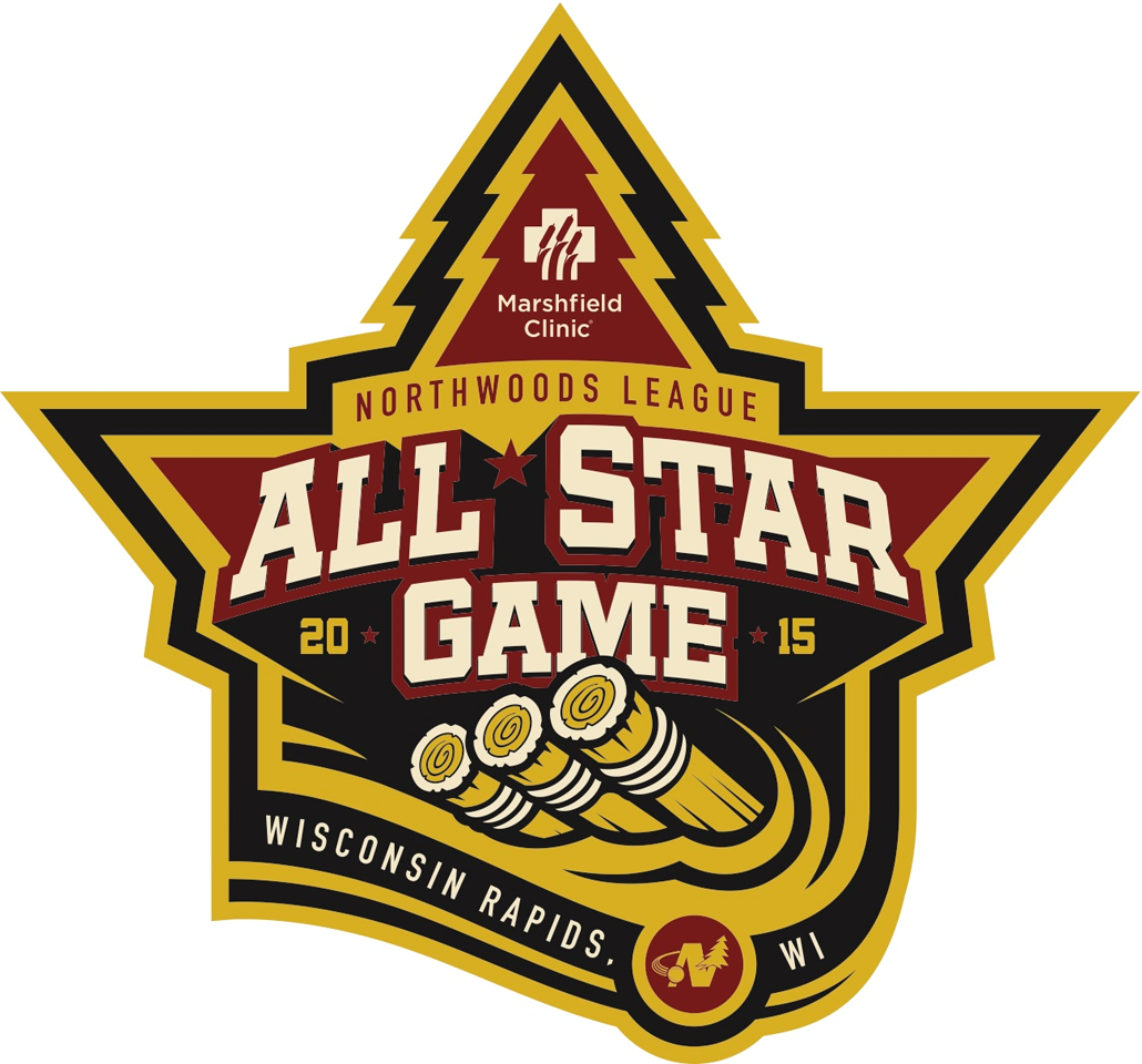 Northwoods League All-Star Game 2015 Primary Logo iron on heat transfer